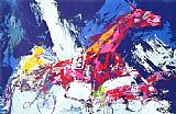 Leroy Neiman Trotters painting